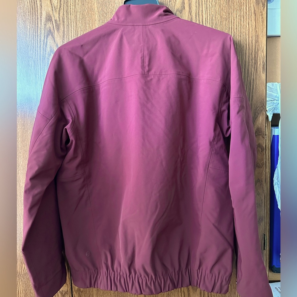Men’s lululemon Cross Chill Relaxed-Fit Jacket Red-Merlot Jacket - Large - Picture 4 of 13